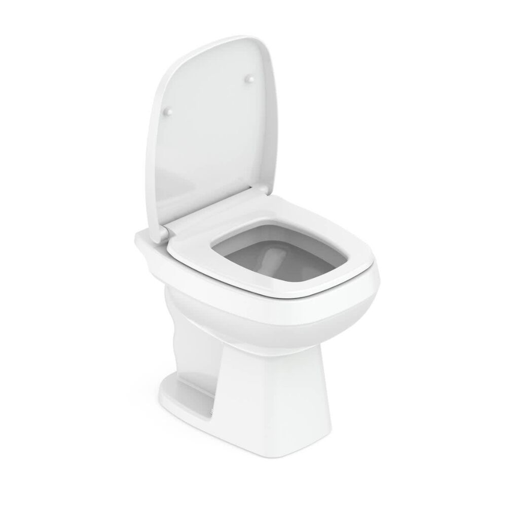 Conjunto Vaso Sanitário Convencional com Assento Softclose City Branco Celite